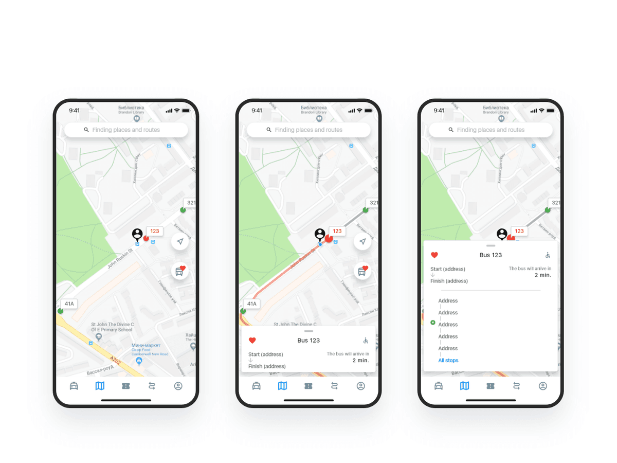 College Bus Tracking App